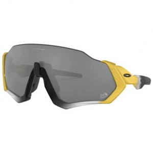 Oakley Flight Jacket Tour de France Trifecta Fade w/PRIZM Black Lenses OO9401-2237 in Tour De France Edition Trifecta Fade