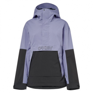 Oakley Women's TNP TBT Blackout/New Lilac Insulated Anorak Jacket XXL FOA500471-9WM-XXL