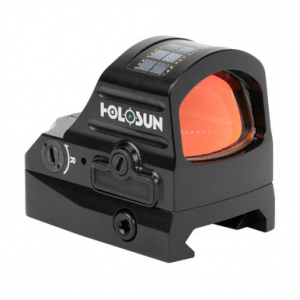 Holosun HE407C-GR-V2 Green 2MOA Dot Only Open Reflex Sight w/ Solar Failsafe and Shake Awake - HE407C-GR-V2