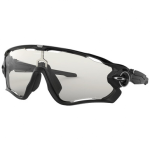 Oakley Jawbreaker Polished Black w/Clear to Black Photochromic Lenses OO9290-14