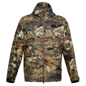 Under Armour Whitetail Gore Essential Hybrid Jacket UA Forest 2.0 Camo/Black LG 1316962-988002