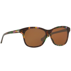 Costa Del Mar Costa Sarasota Shiny Abalone Frame Sunglasses w/ Copper 580G Lenses SAR-208-OCGLP