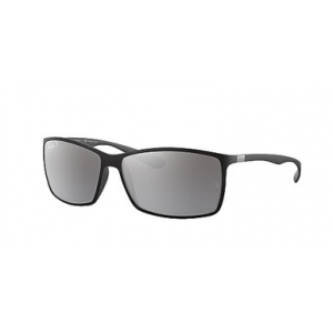 Ray-Ban Liteforce Matte Black Grey Mirror Gradient Silver Polar ORB601S8262
