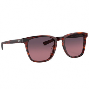 Costa Del Mar Costa Sullivan Matte Tortoise Frame Sunglasses w/Rose Gradient 580G Lenses 06S2002-20021952