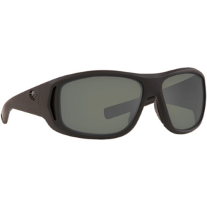 Costa Del Mar Costa Montauk Matte Black Ultra Frame Sunglasses w/ Gray 580G Lenses MTK-187-OGGLP