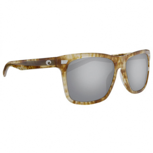 Costa Del Mar Costa Aransas Shiny Kelp Frame Sunglasses w/ Gray Silver Mirror 580G Lenses ARA-206-OSGGLP