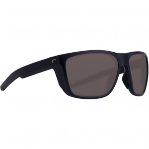 Costa Del Mar Costa Ferg Matte Black Sunglasses w/Blue Mirror 580P Lenses 06S9002-90021759 in Gray 580P