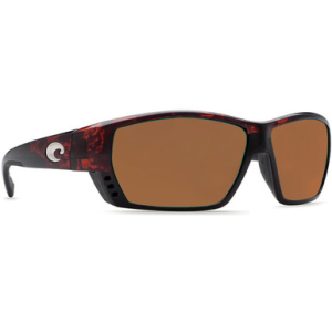 Costa Del Mar Costa Tuna Alley Tortoise Global Fit Frame Sunglasses w/ Copper 580G Lenses TA-10GF-OCGLP