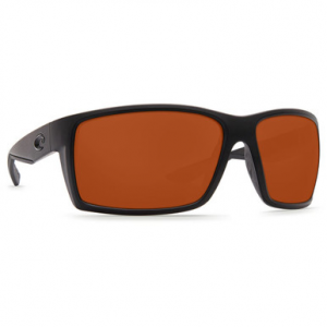 Costa Del Mar Costa Reefton Blackout Frame Sunglasses w/ Copper 580G Lenses RFT-01-OCGLP