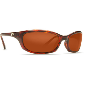 Costa Del Mar Costa Harpoon Tortoise Frame Sunglasses w/ Copper 580G Lenses HR-10-OCGLP