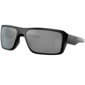 Oakley SI Double Edge Matte Black Tonal Thin Blue Line Flag Logo w/PRIZM Black Polarized Lenses OO9380-2866