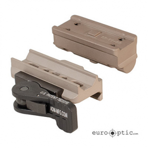 American Defense Manufacturing ADM Aimpoint AD-B2-T1 Tac Lever FDE Mount w/ CO Riser