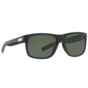 Costa Del Mar Costa Untangled Baffin Net Gray w/Black Rubber Sunglasses w/Green Mirror 580G Lenses 06S9030-90300258 in Gray 580G