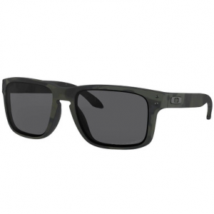 Oakley SI Holbrook Black MultiCam w/PRIZM Grey Polarized Lenses OO9102-U755