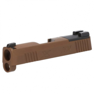 Sig Sauer P365X 9mm 3.1" Bbl Coyote Brown Slide Assembly w/XRAY3 & NS Plate 8900767