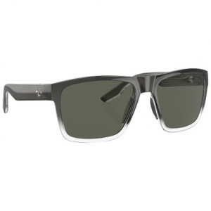 Costa Del Mar Costa Paunch XL Fog Gray Frame Sunglasses w/Gray 580G Lenses 06S9050-90500559