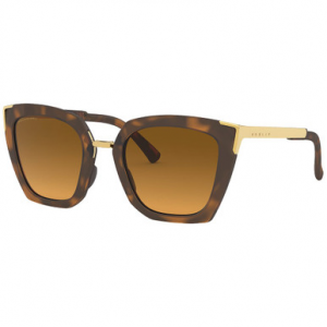 Oakley Side Swept Matte Brown Tortoise w/Brown Gradient Polarized Lenses OO9445-0351