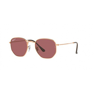 Ray-Ban Hexagonal Rose Gold Polar Purple