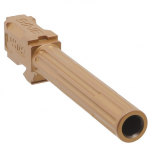 Lantac 9INE Fluted Non-Threaded Bronze Barrel for G17 01-GB-G17-NTH-BRNZ