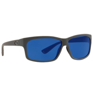 Costa Del Mar Costa Cut Matte Gray Frame Sunglasses w/ Blue Mirror 580G Lenses UT-98-OBMGLP