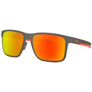 Oakley Holbrook Metal Matte Gunmetal w/PRIZM Ruby Polarized Lenses OO4123-2255