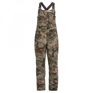 Under Armour Whitetail Women's Rut Windproof Bib UA Forest All Season Camo/Timber XXL 1378820-994005 Jacket, M