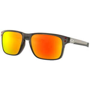 Oakley Holbrook Mix Grey Smoke w/PRIZM Ruby Polarized Lenses OO9384-0757