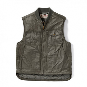 Filson Buckland Cover Cloth Vest OtterGreen L FCO-003932 FIL-10719-OtterGreen-L|FIL-10719-OtterGreen-L