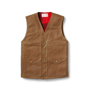 Filson Cruiser Vest - Lined DarkTan XXXL FCO-003605 FIL-10658-DarkTan-XXXL, 3XL
