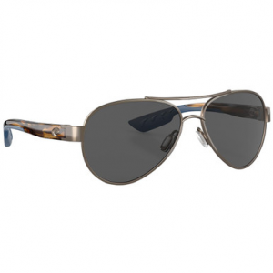 Costa Del Mar Costa Loreto Golden Pearl Frame Sunglasses w/Gray 580P Lenses 06S4006-40063356