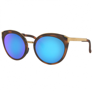 Oakley Top Knot Matte Brown Tortoise w/PRIZM Sapphire Polarized Lenses OO9434-0656 in Matte Brown Tortoise/Gold