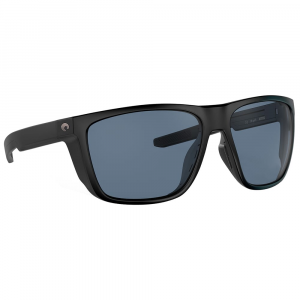 Costa Del Mar Costa Ferg XL Matte Black Sunglasses w/Gray 580P Lenses 06S9012-90120762