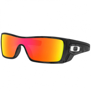Oakley Batwolf Matte Black Camo w/PRIZM Ruby Polarized Lenses OO9101-6227