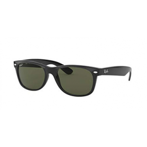 Ray-Ban New Wayfarer Glasses Black Polar Green