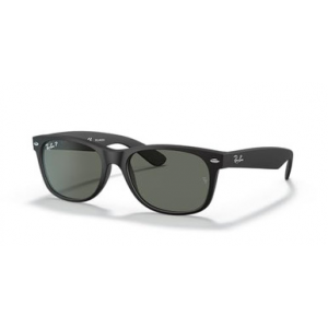 Ray-Ban New Wayfarer Glasses Rubber Black Polar Green