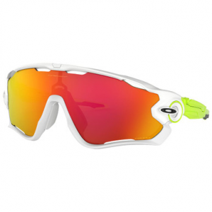 Oakley Jawbreaker Polished White w/PRIZM Ruby Lenses OO9290-5831