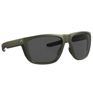 Costa Del Mar Costa Ferg Steel Grey Metallic Frame Sunglasses w/Gray 580P Lenses 06S9002-90023959