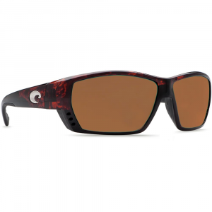 Costa Del Mar Costa Tuna Alley Tortoise Frame Sunglasses w/Green Mirror C-Mate 2.50 Lenses 06S7008-00020662