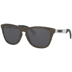Oakley Frogskins Mix Woodgrain w/PRIZM Black Polarized Lenses OO9428-0755