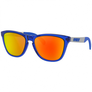 Oakley Frogskins Mix Crystal Blue w/PRIZM Ruby Polarized Lenses OO9428-1355