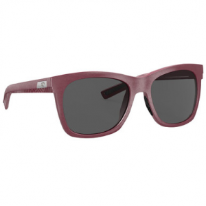 Costa Del Mar Costa Caldera Net Plum Frame Sunglasses w/Grey 580G Lenses 06S9028-90280655