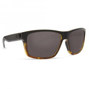 Costa Del Mar Costa Slack Tide Matte Black/Tortoise Frame Sunglasses w/Gray 580P Lenses 06S9035-90350260