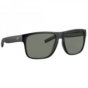 Costa Del Mar Costa Spearo XL Matte Black Sunglasses w/Gray 580P Lenses 06S9013-90130659