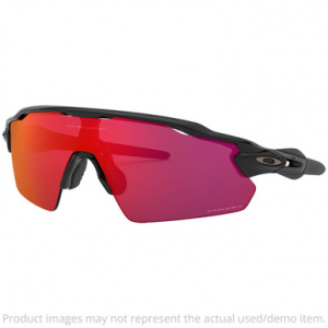 Oakley Radar EV Pitch Polished Black w/PRIZM Field Lenses OO9211-1738 - As New Condition, Damaged Box UA4671