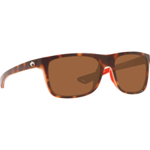 Costa Del Mar Costa Remora Shiny Tortoise/Hibiscus/Hibiscus Crystal Frame Sunglasses w/ Copper 580G Lenses REM-133-OCGLP