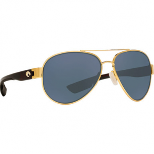 Costa Del Mar Costa South Point Gold Frame Sunglasses w/Gray 580P Lenses 06S4010-40100359