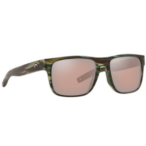 Costa Del Mar Costa Spearo Matte Reef Frame Sunglasses w/ Copper Silver Mirror 580P Lenses SPO-253-OSCP
