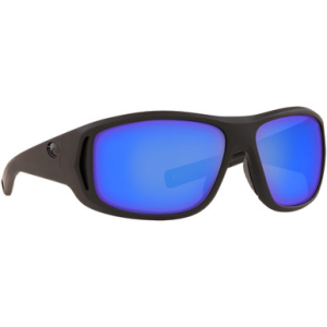 Costa Del Mar Costa Montauk Matte Black Ultra Frame Sunglasses w/ Blue Mirror 580P Lenses MTK-187-OBMP