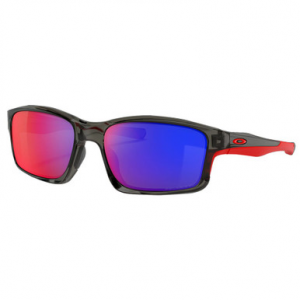 Oakley Chainlink Grey Smoke w/Red Iridium Polarized Lenses OO9247-1057