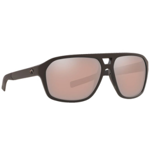 Costa Del Mar Costa Switchfoot Ocearch Matte Black Frame Sunglasses w/ Copper Silver Mirror 580P Lenses SWF-11OC-OSCP
